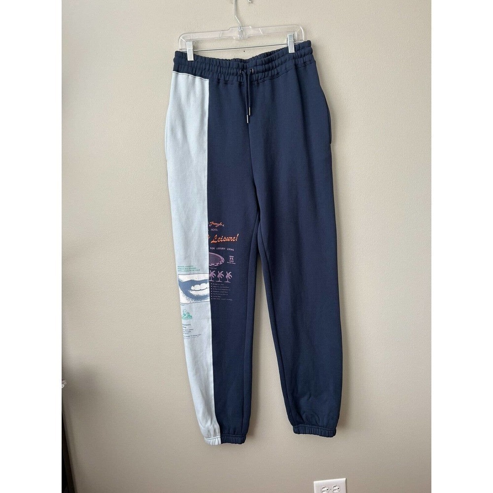 Jungles Endless Leisure Men’s Sweatpants Size XL Blue Graphic Print - Picture 3 of 11